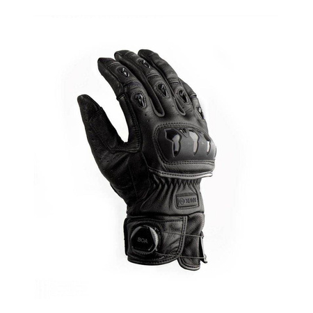 Rękawice miejskie KNOX ORSA LEATHER MK2 BLACK czarny