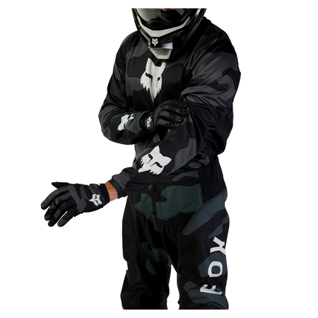 Bluza cross FOX 180 BNKR BLACK CAMO czarny szary