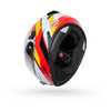 Kask integralny BELL LITHIUM ECE6 NOVA WHITE RED biały czerwony