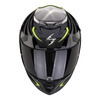 Kask integralny SCORPION EXO 520 EVO AIR TERRA BLACK/SILVER/NEON YELLOW czarny srebrny żółty fluo