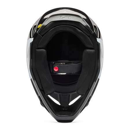 Kask cross dziecięcy FOX JUNIOR V1 SHIELD BLACK czarny