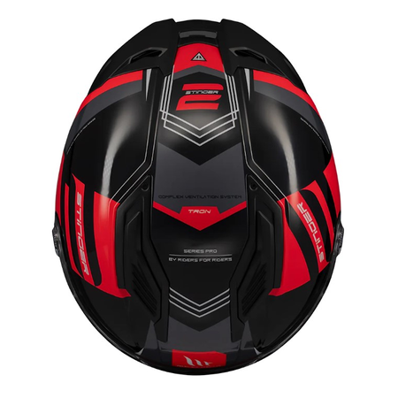 Kask integralny MT STINGER 2 TRON BLACK/GREY/RED