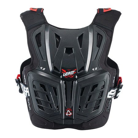 Buzer dziecięcy LEATT CHEST PROTECTOR 4.5 JUNIOR BLACK/RED czarny czerwony