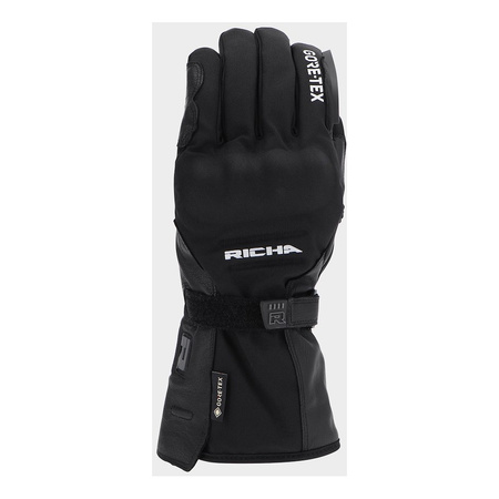 Rękawice ocieplane i wodoodporne RICHA ICE POLAR GORE-TEX BLACK czarny