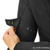 Kurtka tekstylna SHIMA RUSH 2.0 FLUO czarny żółty fluo