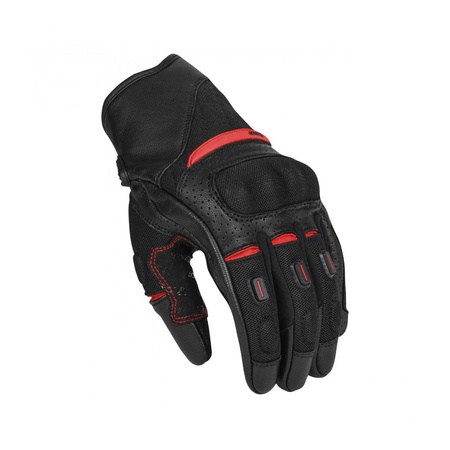 Rękawice miejskie SECA AXIS MESH II RED czarny czerwony