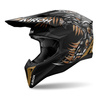 Kask cross AIROH WRAAAP CYBORG MATT czarny złoty