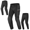 Spodnie tekstylne SHIMA ALPHA BLACK czarny