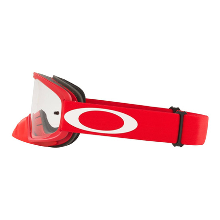Gogle motocyklowe OAKLEY O FRAME 2.0 PRO MX MOTO RED CLEAR czerwony