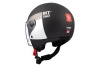 Kask otwarty MT STREET S INBOARD MATT BLACK/GREY czarny szary