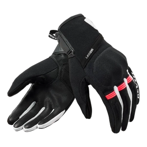 Rękawice miejskie damskie REVIT MOSCA 2 LADY BLACK/PINK czarny różowy