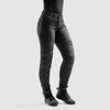 Jeansy motocyklowe damskie REBELHORN AGNESS 2 MONOLAYER WASHED BLACK czarny