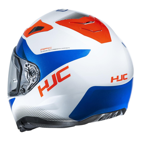 Kask integralny HJC I70 TAS WHITE/BLUE/RED biały niebieski czerwony