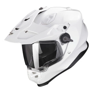 Kask integralny SCORPION ADF-9000 AIR SOLID PEARL WHITE biały