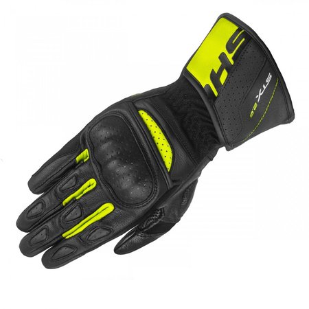 Rękawice szosowo-turystyczne SHIMA STX 2.0 FLUO czarny żółty fluo