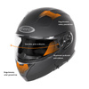 Kask szczękowy OZONE STORM GLOSS BLACK czarny