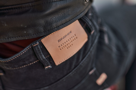 Jeansy motocyklowe damskie SHIMA DEVON LADY BLACK czarny