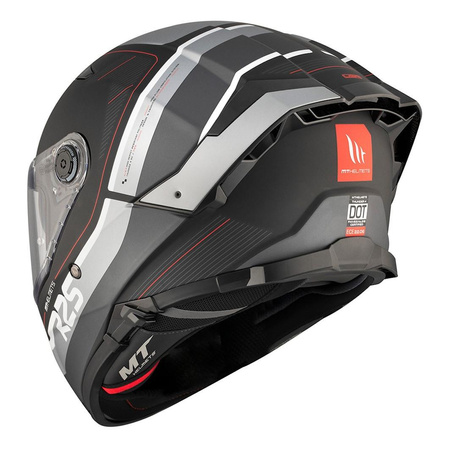 Kask integralny MT THUNDER 4 SV R25 MATT BLACK/GREY czarny szary