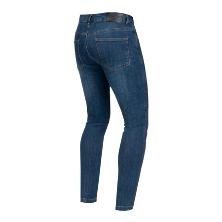 Jeansy motocyklowe OZONE STRIKER SLIM FIT WASHED BLUE niebieski
