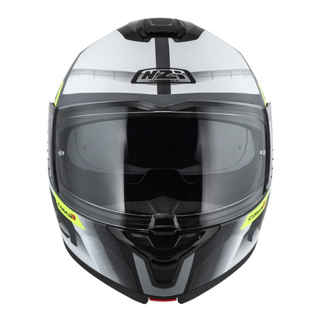 Kask szczękowy NZI COMBI 3 DUO METRIC NARDO GREY WHITE MATT szary biały
