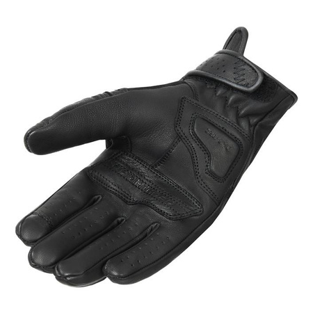 Rękawice miejskie damskie REBELHORN THUG II LADY PERFOROWANE BLACK czarny