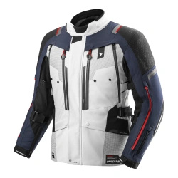 Kurtka tekstylna SHIMA HERO 3.0 G2 GREY/BLUE szary niebieski czerwony czarny
