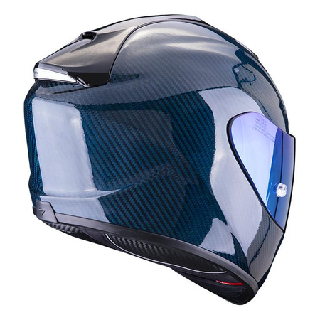 Kask integralny SCORPION EXO-1400 CARBON SOLID BLUE niebieski
