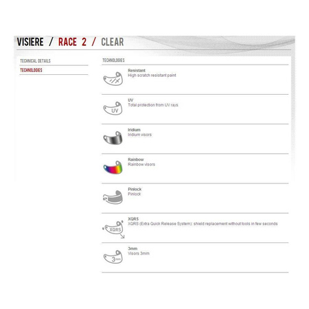 Wizjer szyba do kasku AGV PISTA GP RR/PISTA GP R/CORSA R SILVER MIRROR srebrny