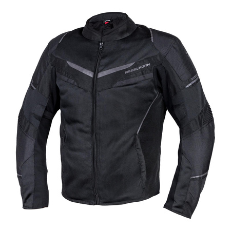 Kurtka tekstylna REBELHORN FLUX BLACK czarny