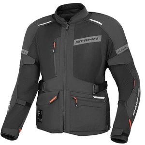 Kurtka tekstylna SHIMA ALPHA BLACK czarny