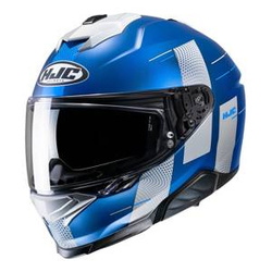 Kask integralny HJC I71 PEKA BLUE niebieski biały