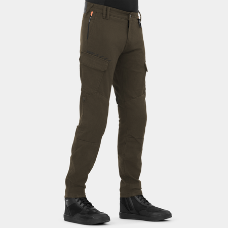 Jeansy motocyklowe SHIMA RECON GREEN zielony