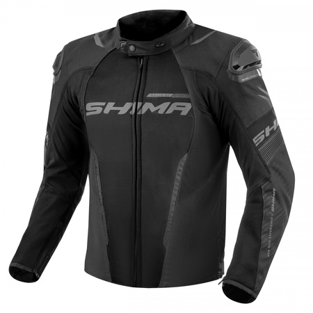 Kurtka tekstylna SHIMA SOLID 2.0 VENTED BLACK czarny