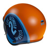Kask otwarty HJC V30 HARVEY ORANGE/BLUE pomarańczowy niebieski granatowy
