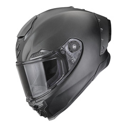 Kask integralny SCORPION EXO-RACE AIR FiM 2 SOLID MATT PEARL BLACK czarny mat