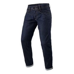 Jeansy motocyklowe REVIT LEWIS SELEVEDGE DARK BLUE niebieski