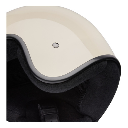 Kask otwarty BELL MAGNUM SOLID VINTAGE WHITE biały