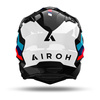 Kask integralny AIROH COMMANDER 2 DOOM BLACK GLOSS biały czerwony niebieski czarny
