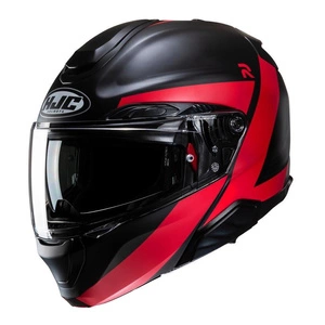 Kask szczękowy HJC RPHA 91 ABBES BLACK/RED czarny czerwony