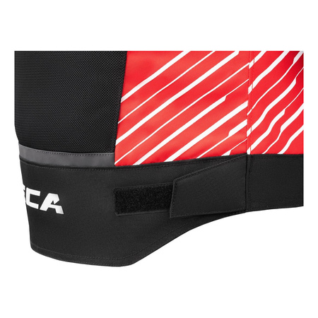 Kurtka tekstylna SECA SUMMER WAY BLACK/RED czarny czerwony