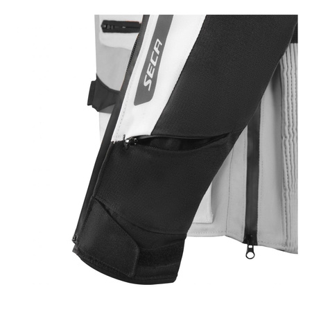 Kurtka tekstylna SECA ARRAKIS III GREY/BLUE/RED szary niebieski czerwony