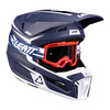 Kask cross z goglami LEATT KIT MOTO 3.5 BLUE niebieski