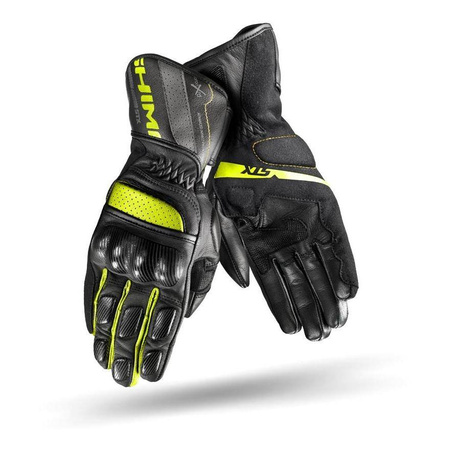 Rękawice szosowo-turystyczne SHIMA STX FLUO czarny żółty fluo