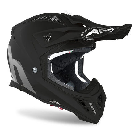 Kask cross Airoh AVIATOR ACE COLOR BLACK MATT czarny mat