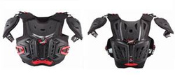 Buzer dziecięcy LEATT CHEST PROTECTOR 4.5 PRO JUNIOR BLACK/RED czarny czerwony
