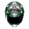 Kask integralny HJC V10 CRANIA GREEN/WHITE zielony biały