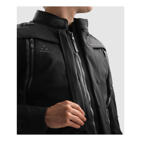 Kurtka tekstylna REBELHORN HARDY 3.0 BLACK czarny
