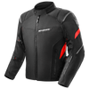 Kurtka tekstylna SHIMA RUSH 2.0 RED czarny czerwony