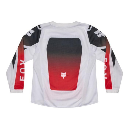 Bluza cross dziecięca FOX JUNIOR 180 SHIELD FLUO RED czerwony fluo