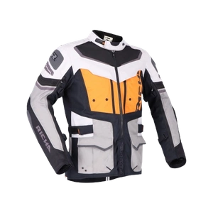 Kurtka tekstylna RICHA INFINITY 2 ADVENTURE GREY/ORANGE szary pomarańczowy czarny